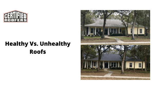 Local Roofers Discuss Healthy Vs. Unhealthy Roofs!