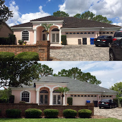 Before and After Roof Replacement Service