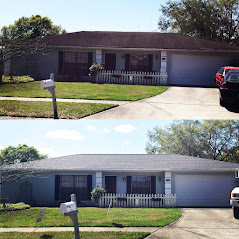 Before and After Roof Replacement